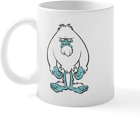 CafePress Disgruntled Yeti Mug 11 oz (325 ml) Ceramic Coffee Mug