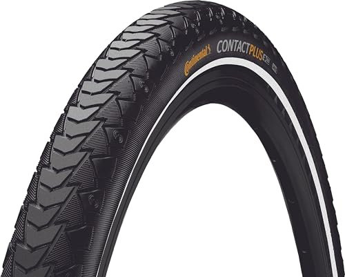 Continental Contact Plus Fahrradreifen 42-635, schwarz, 28 | 28 x 1 1/2