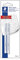 Staedtler Mars 52855BK2 Kunststoff-Radiergummi-Nachfüllpackungen für nachfüllbare Halter, je 2 Stück, Weiß