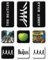 Beatles Abbey Road Set Von 9 Mini-Kühlschrankmagnete (ro)