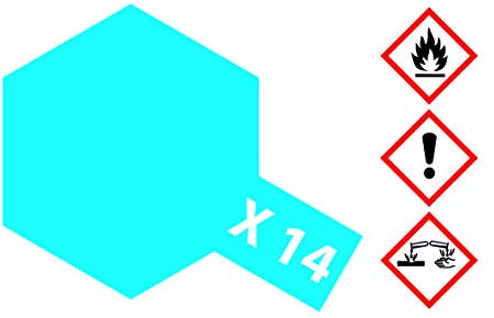 Acrylic Mini X-14 Sky Blue - Paints - Tamiya