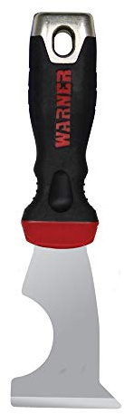 Warner 90199 ProGrip 6-in-1 Glazier Knife with Hammer Cap