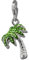 SilberDream hellgrün Charm 3D Palme Zirkonia 925 Silber Damen Anhänger GSC548L Silber Charmsschmuckanhänger