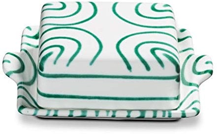 Gmundner Keramik Beurrier, Dizzy Vert, 127,6 Gram