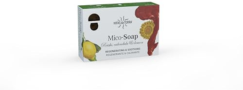 HIFAS DA TERRA - Mico-Soap Natürliche Seife mit Reishi, Ringelblume und Zitrone