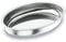 Lacor 61843 Plat Ovale Profond 43X27, Argent, 45 x 29 cm