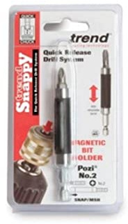 Trend Magnetic Screwdriver Bit Holder, Sliding Barrel Design, 78mm | Sliding Barrel Design Helps Retain Screws For Faster Bit Changes, 78mm Overall Length, SNAP/MSH