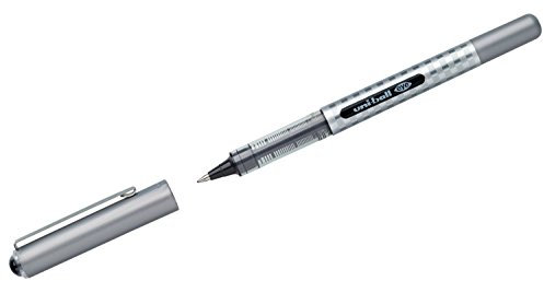 Faber-Castell uni-ball 148174 - Tintenroller uni-ball Eye Design, 0,4 mm, schwarz, 1 Stück