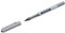 Faber-Castell uni-ball 148174 - Tintenroller uni-ball Eye Design, 0,4 mm, schwarz, 1 Stück