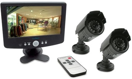 Avidsen 123415 Videosorveglianza con Monitor, 7 Pollici