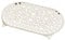 Victor Traditional Oval Trivet, Champagne, Cast Iron, 34.5x20.5x3 cm