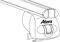 Atera 045 302 Ass-Aluminium Dachträger