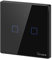 nterruttore luce Intelligente, SONOFF Touch T3 2Gang WiFi Interruttore a Parete Intelligente, 433mHz RF Controllo, Timer Funzione, Funziona con Alexa, Google Home (EU Type,1-way)