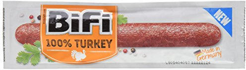BiFi Turkey – herzhafter Truthahn-Salami Fleischsnack - 1er Pack (1 x 20 g)