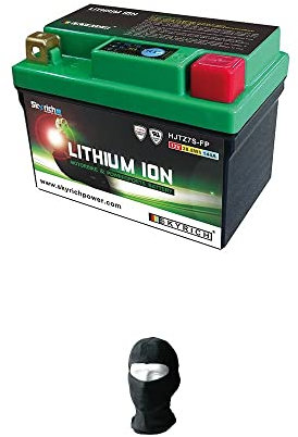 COMPATIBILE CON HONDA CBR RR Fireblade (SC59A) 1000 2008-2016 BATTERIA A LITIO SKYRICH BATTERIE PER MOTO SCOOTER 113X70X85-POS.DX RICARICABILE 12V 28.8WH 144A SPECIFICA