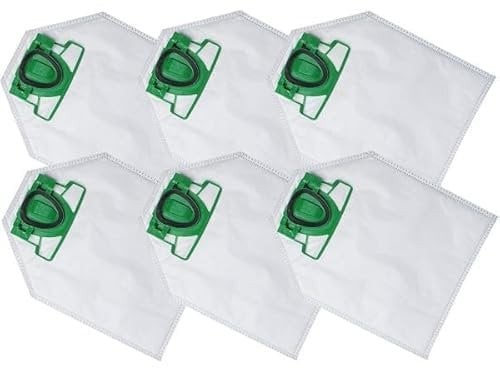miro service 6 sacchetti compatibili per aspirapolvere folletto vk 200-220s