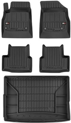 OMAC Fußmatten & Kofferraumwanne Set für Opel Astra K 2015-2025 5tür Gummi