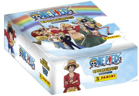 Panini 004385B16CF One Piece TC Box mit 18 Hüllen (8 Kartenhüllen)