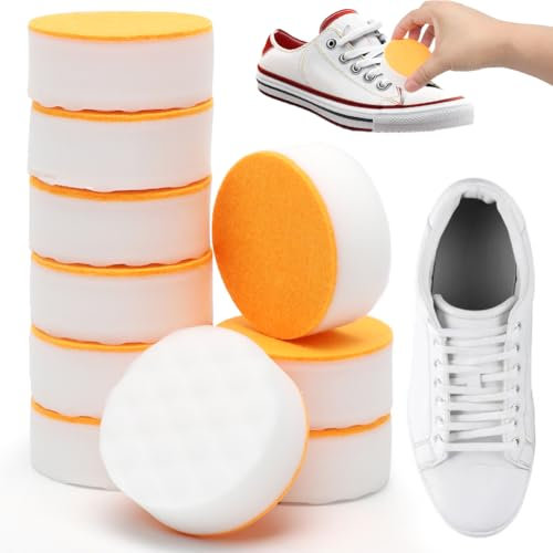 Yuragim Éponge nettoyante pour baskets, Sneaker Cleaner Éponge,Gomme à salir Chaussures Nettoyage multi-fonctionnel pour chaussures blanches Sneaker Cleaner Professional Détachant avec micropores