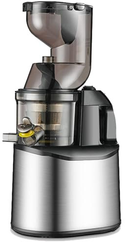 Extractor de Zumo,Licuadora para Verduras y Frutas, 350W, 43 RPM,Frutas y Verduras Enteras, Zumo prensado en frío, Leche de nueces, Libre de BPA