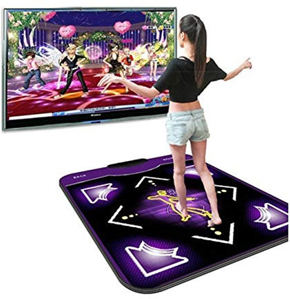 NBNBN Dancing Mats Pad Dancer Blanket Rhythm and Beat Game Dancing Step Pad USB Pad für PC Laptop