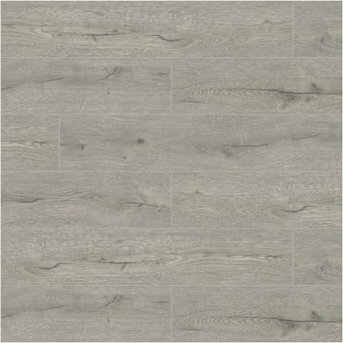 Vinylboden Klicksystem mit Trittschalldämmung Holzoptik - Rigid SPC Hartvinyl - Schwimmende Verlegung - 150 x 22,8 x 0,6 cm - 1,71 m² - 5 Dielen