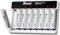 BONAI Pilas Recargable AA de Litio con Cargador Rápido, 1.5 V, 3600 mWh, Pilas AA Recargables de Alta Capacidad para Cámaras Digitales, Juguetes, GPS (Paquete de 8)