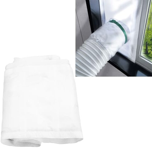 AC-Schiebetürdichtung, Tragbares Tür- und Fensterdichtungstuch für Klimaanlagen, für Tragbare Abdichtung Mobiler Klimaanlagen (90 * 210cm)