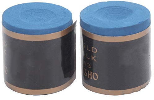 HERCHR 2pcs Pool Cue Chalk, Pool Stick -Kreide Non -Slip -Billardtischstange Kreide Kreide Billard Billardtisch Zubehör für Heim- oder Turniergebrauch (1)