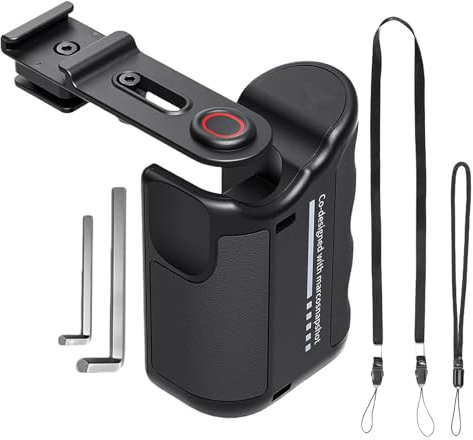 Duroecsain Supporto per fotocamera – Stabilizzatore fotocamera | Stabilizzatore portatile portatile a mano treppiede digitale per riprese video all'aperto Vlog vita quotidiana strada auto