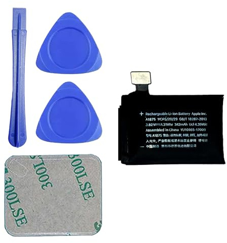 ERYNK A1850 Replacement Battery Compatible with Apple Watch Series 3 42 mm 3rd Generation Replacement Battery with Tool Kit