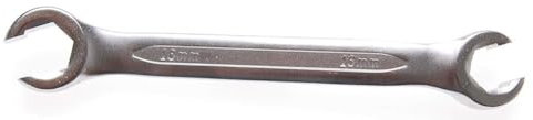 BGS 1761-16x18 | Offener Doppel-Ringschlüssel | SW 16 x 18 mm
