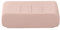 Kleine Wolke 5066413853 Seifenschale Cubic, Accessoires, pastellrose, Maße ca. 8,5 x 11,1 x 2,9 cm