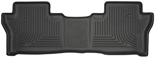 Husky Liners Weatherbeater Floor Mats | Fits 2019-2025 Honda Passport; 2016-2022 Honda Pilot | 2nd Row, 1-pc Black - 19411