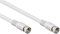 XTC 0,50m 50cm SAT Anschluss Kabel F-Stecker auf F-Stecker, doppelt geschirmt und staubdicht - 0,50m