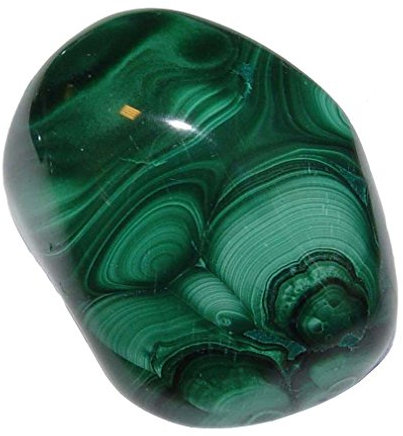 Malachit Handschmeichler ca. 12 - 18 Gramm SUPER A*Qualität schöne Farbe und Maserung.(4627)