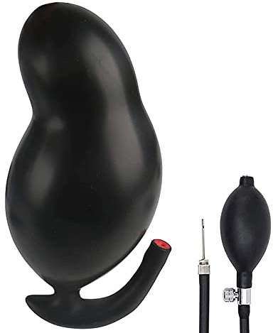 QgLust Super GroßE Doppel-Schicht Silikon Analplug Riesige Anal Dildo Männlichen Prostata Massager Anus Dilatator Erweiterbar Butt Plug Sex Spielzeug FüR MäNner Frauen AnfäNger Mann(C)