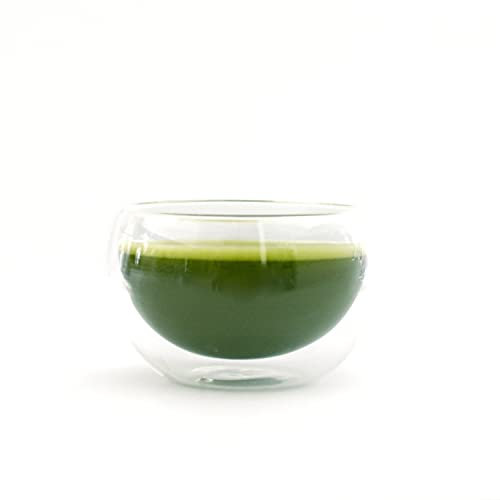 Youkoya- Traditional Matcha Tea Bowl - Heat Resistant Double Walled Glass Bowl - Perfect Bowl for Drinking Matcha Tea - 300ml/10 Oz