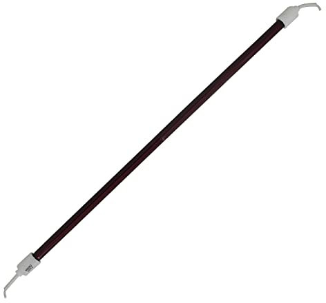 Haute qualité Tube de Chauffage Quartz Tube de Quartz de Quartz Chauffe-Infrarouge Chauffage halogène Peinture Infrarouge Lampe de Traitement de Salle de Peinture Haute température (Length : 40cm)