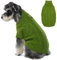 Hjumarayan Hundepullover Grosse Hunde - Hundepullover mit Geschirrloch, Pullover Hund Warme Strickpullover, Winter Hundepulli mit Beinen, Pullover für Große Hunde (Grün XL)