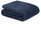 Brentfords Teddy-Fleece-Decke, großer Überwurf über dem Bett, Plüsch, superweich, warm, Sofa-Tagesdecke, Marineblau – 150 x 200 cm