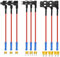 Linkstyle 18 Stück Stromdieb Sicherung Set, 3 Arten Kfz Niedriges Profil Stromdieb Schaltung Sicherung Tap 12V ATO ATC Sicherungshalter mit Schaltung Mini Blade für Auto LKW Boot