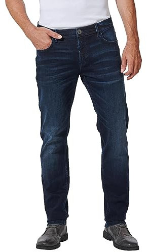 engbers Herren Herren Super-Stretch-Jeans Slim fit, 35180, 35180, Saphirblau in Größe 42/34