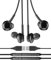 Cuffie USB C con Filo Auricolari con Microfono (2 Pack) Earbuds Type C Jack Cavo Cuffiette in Ear Compatibile con Samsung Galaxy S23 S21 Ultra Compatibile con Huawei Xiaomi Realme Pixel