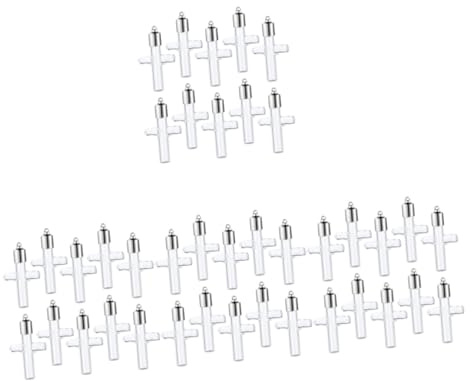 TOPBATHY 4sets Spell Bottles Tiny Glass Vials Shot Bottles Lids Glass Vial Necklaces