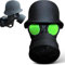 Abdeckkappe für Anhängerkupplung,Witzige Staubschutzkappen für Anhängerkupplung,Abdeckkappen für Anhängerkupplung in Form von Helmen und Gasmasken,Universal-Steckerkappen für Deichselanhänger (A)