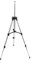 Adjustable Height Lightweight Tripod Stand with Articulating Head and Built in Bubble Level, Aluminum Alloy Portable Self Leveling Tripod with Storage Bag