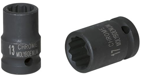 KS Tools 5150962 Force Douille, courte, 12 mm, 12 pans, 3/8