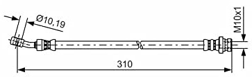 Bosch 1987481416 Brake Hose