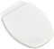 ALLIBERT 819876 Baccara 2 Abattant WC, Blanc Brillant, 36.7cm x 5.1cm x 48cm